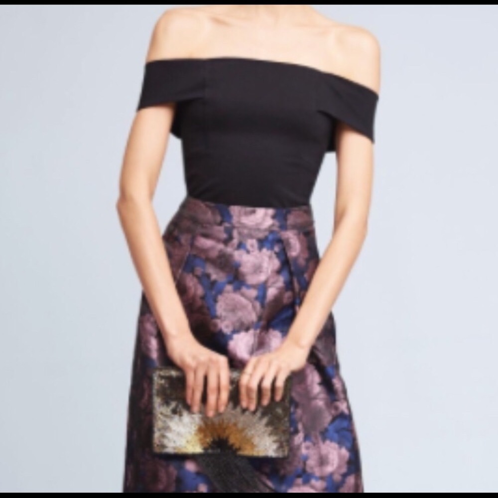 Anthropologie off the shoulder top